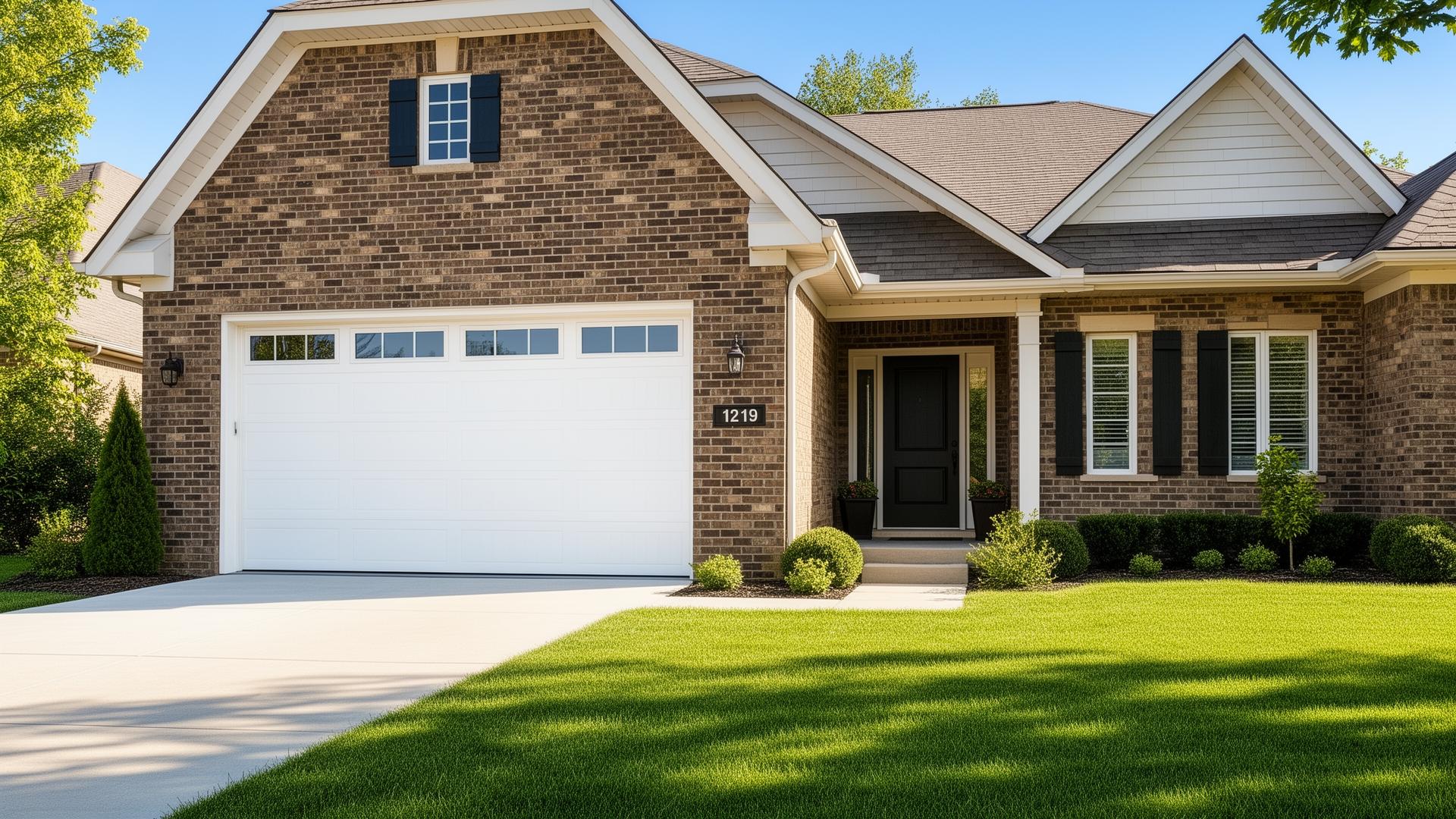 Professional garage door installation
